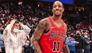 EASTERN CONFERENCE GUARDS: DEMAR DEROZAN (Chicago Bulls) - 5. Teilnahme am All-Star Game - Platz 1 im Fan-Voting, Platz 1 im Player-Voting, Platz 1 im Medien-Voting