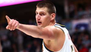 NIKOLA JOKIC (Denver Nuggets) - 4. Teilnahme am All-Star Game - Platz 2 im Fan-Voting, Platz 2 im Player-Voting, geteilter 1. Platz im Medien-Voting (gemeinsam mit LeBron)