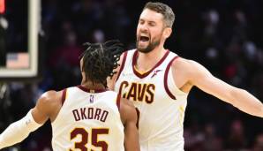 Die Cavs wollen dabei allerdings weder Isaac Okoro noch Kevin Love abgeben, das schreibt Pincus (Bleacher Report). In den vergangenen Jahren galt Love als Trade-Kandidat, im Kampf um die Playoffs ist er bei den Cavs aber wieder glücklich und geschätzt.