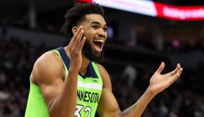 Karl-Anthony Towns hat sich mit einem neuen Rekord die Dreier-Krone gesichert.