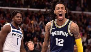 Ja Morant schockt die Grizzlies mit einem Monster-Dunk und dem Gamewinner.