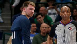 Luka Doncic wurde mit seinem 16. technischen Foul der Saison bestraft.