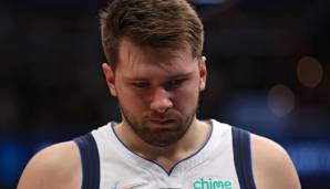 Luka Doncic hat sich beim Sieg der Mavs gegen San Antonio an der linken Wade verletzt.