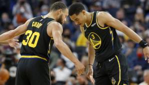 Jordan Poole und Stephen Curry harmonieren bestens.