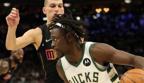 Platz 6: Jrue Holiday (Milwaukee Bucks) - 18,7 Punkte, 4,5 Rebounds, 6,8 Assists über 63 Spiele (50,2 Prozent FG, 41,6 Prozent Dreier)