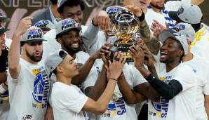 Die Golden State Warriors haben zum sechsten Mal in acht Jahren die Western Conference gewonnen.