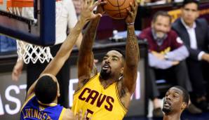 Platz 10: J.R. SMITH | Team: Cleveland Cavaliers | Plus/Minus: -27 in 28 Minuten in Spiel 4 der NBA Finals 2015 gegen die Golden State Warriors (82:103)