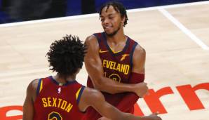 Die Leistungsexplosion von All-Star Garland könnte den defensiv anfälligen Scorer bei den Cavs entbehrlich machen. Dem Vernehmen nach sind einige Teams hinter Sexton her. Besonders die Pistons und Pacers gelten als heiße Anwärter.