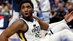 Donovan Mitchell wurde 2017 von den Utah Jazz gedraftet.