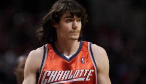 Die Frisur und der Schnauzer machten Adam Morrison schon zu College-Zeiten zur Legende unter den Fans.