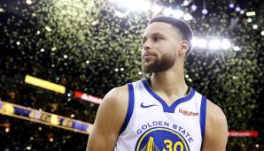 2017/18 bis 2022/23: STEPHEN CURRY | Team: Golden State Warriors | Gehalt: 34,7 bis 48,1 Millionen Dollar