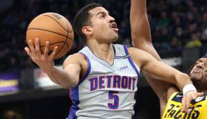 Platz 2: FRANK JACKSON (24) - Die Pistons zogen überraschend seine Option nicht, Utah ließ ihn nach dem Training Camp gehen. Jackson ist ein guter Scorer (10,6 PPG) und sollte in der NBA noch eine Chance bekommen.