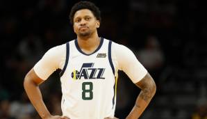 Auch RUDY GAY gehört zu den Jazz-Veteranen, die ein Umzugsunternehmen auf die Kurzwahltaste setzen sollten. Der 36-Jährige hat einen Vertrag bis 2024 (jeweils knapp 6,2 Mio., inklusive Spieleroption), hatte zuletzt aber kein gutes Jahr.