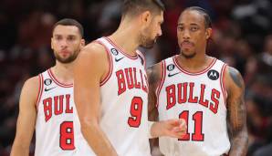 CHICAGO BULLS - Over/Under: 42,5 Siege - SPOX-Tipp: UNDER - Quo vadis, Bulls? Die Konkurrenz ist besser geworden, die Ball-Verletzung ist ein Rückschlag. Es riecht trotz DeRozan und LaVine nach Mittelmaß in der Windy City.