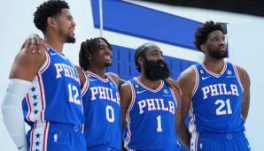 PHILADELPHIA 76ers - Over/Under: 50,5 Siege - SPOX-Tipp: OVER - Klares Over! Harden und Embiid sind ein überragendes Duo, Maxey könnte sich weiter steigern und in der Offseason wurde das Team sinnvoll verstärkt. Es riecht nach Top-Seed im Osten.