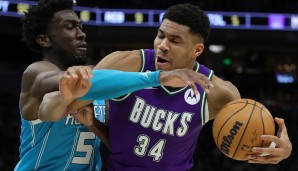 Giannis Antetokounmpo und die Bucks kassieren eine peinliche Niederlage gegen die Hornets