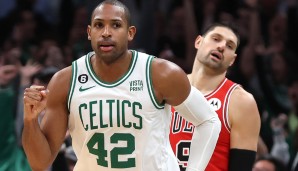 Al Horford traf in der Crunchtime einen wichtigen Dreier für die Boston Celtics.