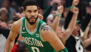 Jayson Tatum überzeugte in Spiel 5 als Passgeber für die Boston Celtics.