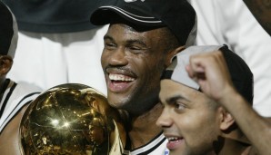 David Robinson spielte seine komplette Karriere für die San Antonio Spurs.