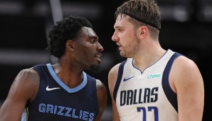 Luka Doncic führte ein ersatzgeschwächtes Mavs-Team an.