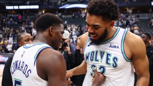 Anthony Edwards und Karl-Anthony Towns führten die Wolves in die Conference Finals.