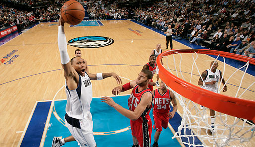 Shawn Marion steuerte 18 Punkte zum Mavs-Sieg gegen New Jersey bei