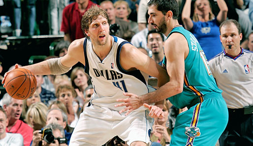 Dirk Nowitzki spielt in Zukunft zusammen mit Peja Stojakovic