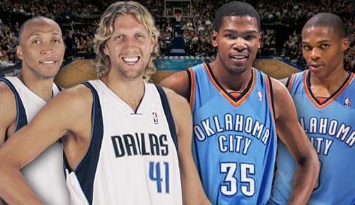 Dirk Nowitzki und die Mavericks treffen in den Western Conference Finals auf die Thunder