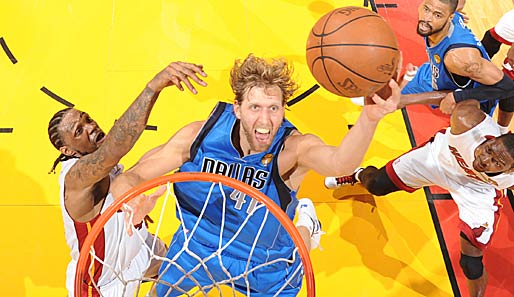 Dirk Nowitzki wurde zum besten Spieler der Playoff-Finals gewählt