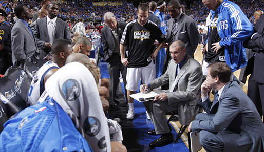 Rick Carlisle ist seit 2008 Head Coach von Dirk Nowitzki und den Dallas Mavericks