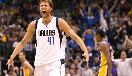 In den vergangenen Spielen bekam man immer häufiger den alten Dirk Nowitzki zu sehen