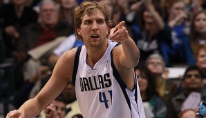 Dirk Nowitzki wird den Vertrag bei den Dallas Mavericks bald verlängern