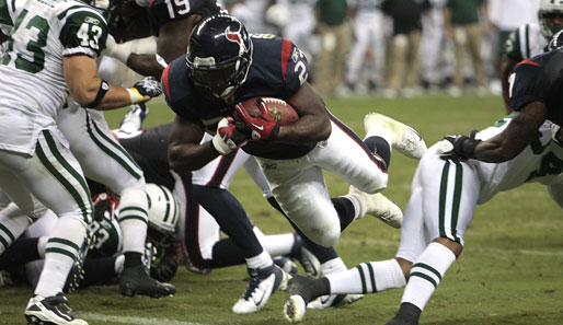 Texans-Running-Back Chris Ogbonnaya erzielte gegen die Jets zwei Touchdowns