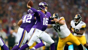 Matt Cassel führte die Minnesota Vikings zum einzigen Saisonsieg