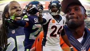 Richard Sherman (l.) und Champ Bailey (r.) sind zwei der besten Corners der NFL