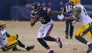 Brandon Marshall (Nr. 15) verlängerte seinen Vertrag auf ungewöhnliche Weise