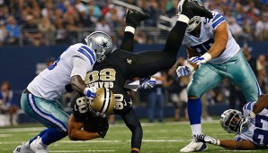 Die Cowboys setzten sich gegen die Saints durch