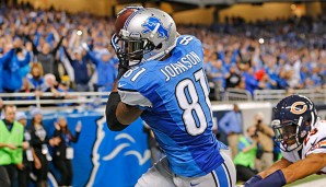 Calvon "Megatron" Johnson war von der Bears-Defense nicht zu stoppen