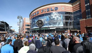 Im Ford Field finden die Spiele der Detroit Lions statt