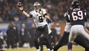 Drew Brees führte die Saints zum Sieg in Chicago