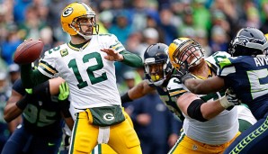 Die Saison von Aaron Rodgers endete im Championship Game gegen Seattle