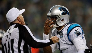 Ab September darf Cam Newton auch mit einer Schiedsrichterin über Pfiffe diskutieren