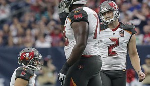 Bucs-Kicker Kyle Brindza erlebte das zweite Debakel hintereinander - es kostete ihn den Job