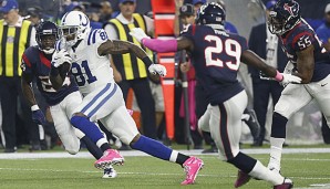 Andre Johnson fing zwei Touchdown-Pässe gegen sein Ex-Team