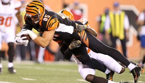 Bengals-Tight-End Tyler Eifert stellte mit drei weiteren Touchdowns den Franchise-Rekord ein