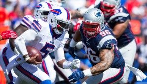 Kommen Tyrod Taylor (l.) und die Bills an den Patriots vorbei?