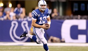 Andrew Luck und die Colts wollen das Ruder herumreißen - gelingt das in Carolina?