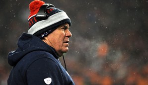 Pats-Coach Bill Belichick muss offensiv nach wie vor improvisieren