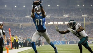 Calvin Johnson verzeichnete in seiner Karriere 11.619 Receiving-Yards