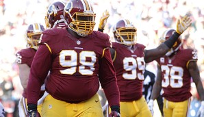 Terrance Knighton absolvierte in der vergangenen Saison 15 Spiele für Washington